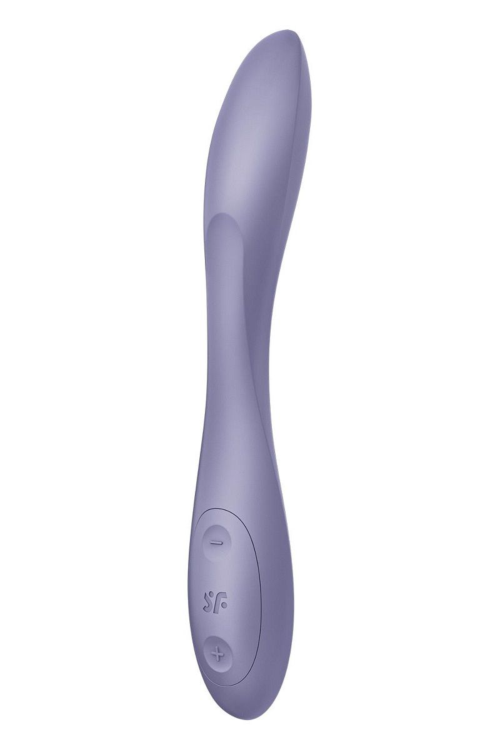 Сиреневый гибкий вибратор Satisfyer G-Spot Flex 2 - 19,5 см. - 1