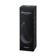 Черный бесконтактный клиторальный стимулятор Womanizer The Original Premium - 3