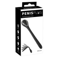 Черный гибкий уретральный стимулятор с вибрацией Vibrating Bendable Dilator - 13,5 см. - 1