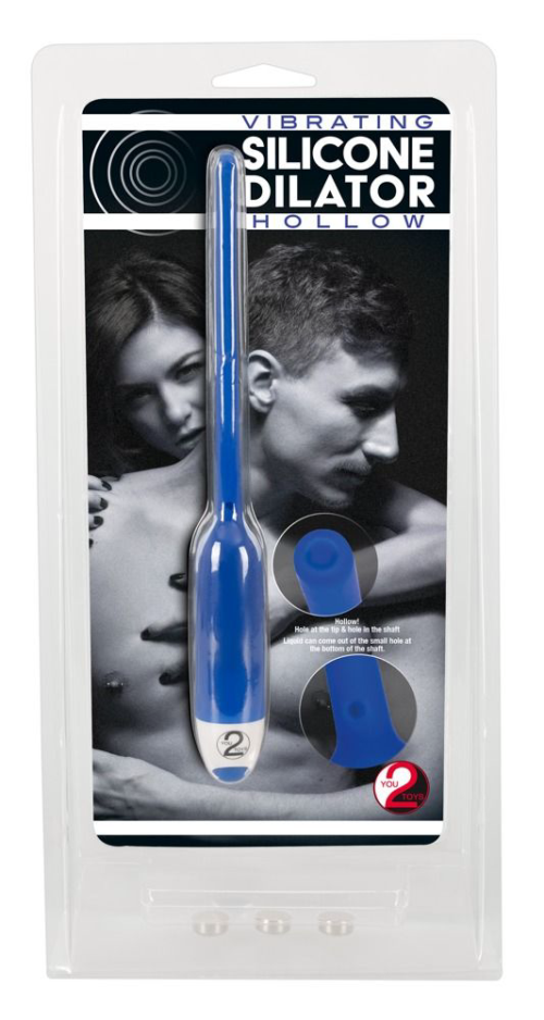 Полый уретральный вибростимулятор Dilator Vibrator - 3