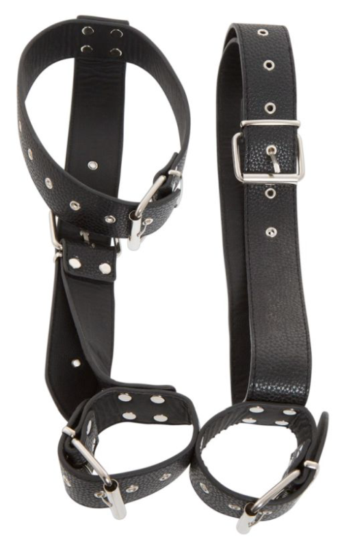 Фиксация на шею и запястья Bad Kitty Neck and Hand Restraints - 3