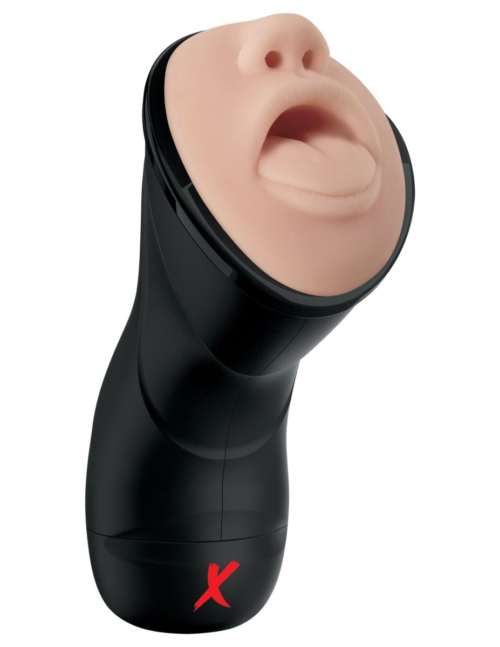 Мастурбатор-ротик Deep Throat Vibrating Stroker - 0