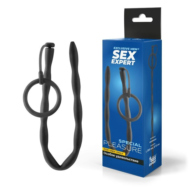 Черный стимулятор уретры Sex Expert - 1