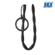 Черный стимулятор уретры Sex Expert - 4