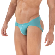 Бирюзовые трусы-джоки Mente Jockstrap - 1