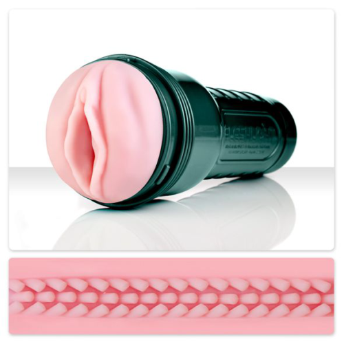 Мастурбатор-вагина Fleshlight - Vibro Pink Lady Touch с вибрацией - 5