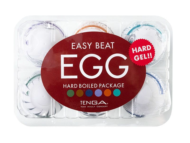 Набор из 6 мастурбаторов Tenga EGG II Hard Boiled с различным рельефом - 0