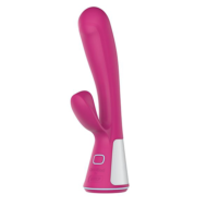 Розовый интерактивный вибратор Kiiroo Ohmibod Fuse - 18 см. - 0