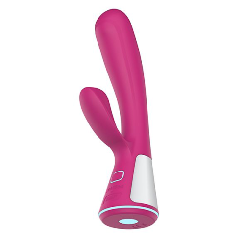 Розовый интерактивный вибратор Kiiroo Ohmibod Fuse - 18 см. - 1