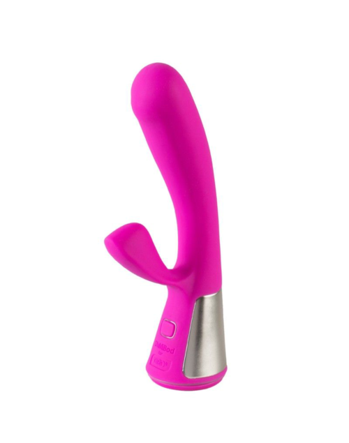 Розовый интерактивный вибратор Kiiroo Ohmibod Fuse - 18 см. - 6