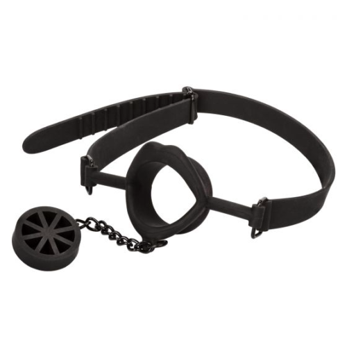 Кляп с пробкой Silicone Stopper Gag - 1