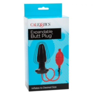 Анальная пробка Expandable Butt Plug с функцией подкачки - 9,5 см. - 3