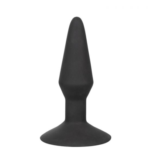 Расширяющаяся анальная пробка со съемным шлангом Medium Silicone Inflatable Plug - 10,75 см. - 4