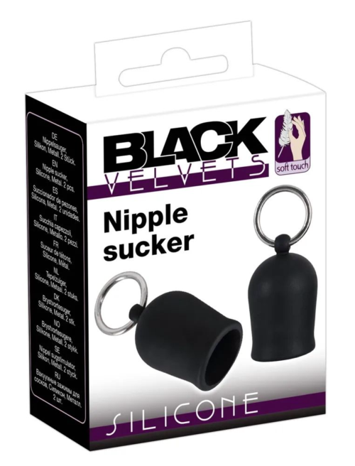 Помпы для сосков Black Velvets Nipple Suckers - 3