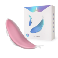 Розовый вибростимулятор Panty Vibrator для ношения в трусиках - 1