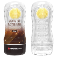 Прозрачный текстурированный мастурбатор Vacuum Cup Masturbator Stellar - 6