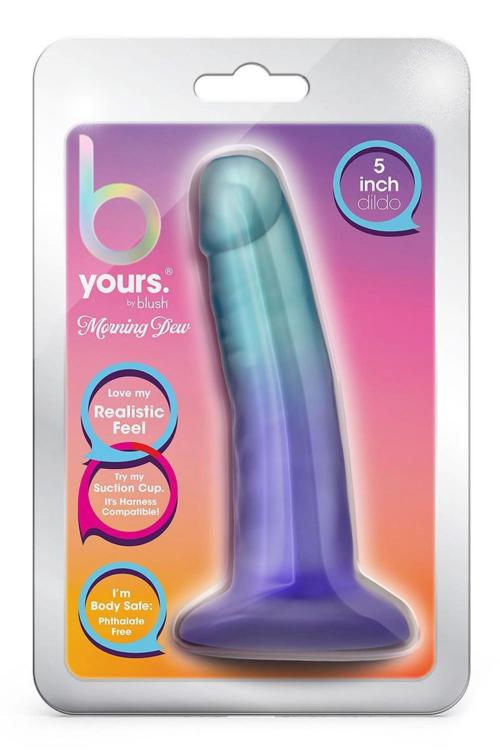 Небольшой фаллоимитатор Morning Dew 5 Inch Dildo - 13,9 см. - 2