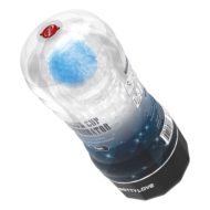 Прозрачный текстурированный мастурбатор Vacuum Cup Masturbator Planet - 1