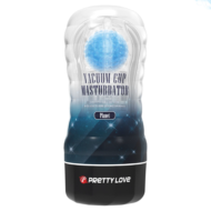 Прозрачный текстурированный мастурбатор Vacuum Cup Masturbator Planet - 0