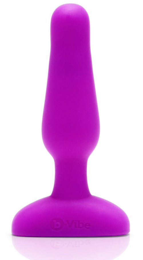 Анальная вибропробка NOVICE REMOTE CONTROL PLUG FUCHSIA - 10,2 см. - 7