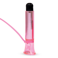 Розовый вакуумный стимулятор для клитора с вибрацией Vibrating Clitoral Pump with Quick Release - 2