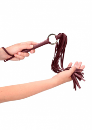 Бордовый хлыст Flogger - 70 см. - 3