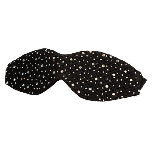 Черная маска на глаза Blackout Eye Mask со стразами - 0