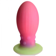 Розовая пробка-яйцо Xeno Egg - 13,3 см. - 0