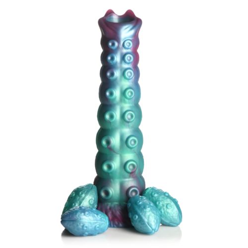 Фантазийный фаллоимитатор Galactic Breeder Ovipositor Silicone Dildo - 22 см. - 0