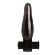 Дымчатая анальная мини-пробка с вибропулей Vibrating Bum Tickler Mini Anal Plug - 6,3 см. - 0