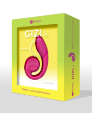 Розовый инновационный вибратор SVibe Gizi Lite - 1