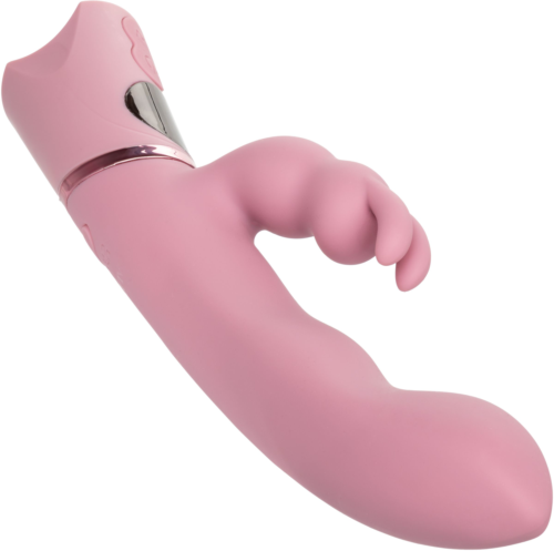 Розовый вибратор-кролик Orgasmatron Digital G-Bunny - 22,2 см. - 3