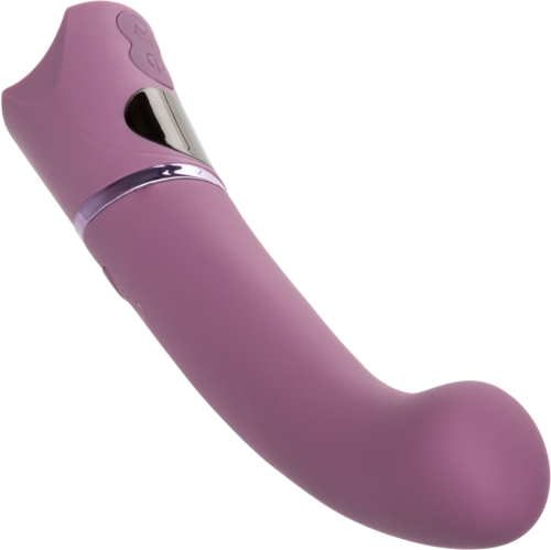 Сиреневый вибромассажер Orgasmatron Digital G-Wand - 19,7 см. - 3