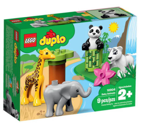 Конструктор LEGO DUPLO Town Детишки животных - 0