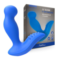 Синий вибромассажер простаты 3,5’’ P-spot Massager - 12,5 см. - 1