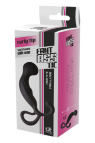 Черный массажер простаты Fantasstic Prostate Stimulator - 13,5 см. - 2