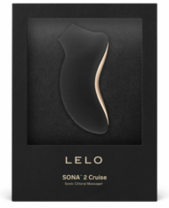 Черный стимулятор клитора Lelo Sona 2 Cruise - 3