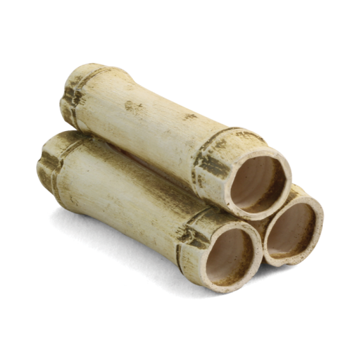 Грот Бамбуковые трубочки для креветок - 10см х 5,5см х 5см - 0