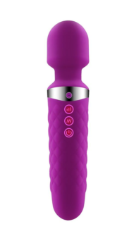 Фиолетовый wand-вибратор Be Wanded - 20 см. - 0