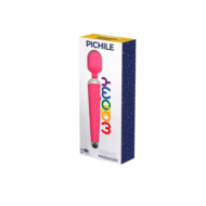 Розовый wand-вибратор Pichile - 20 см. - 1