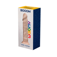 Телесный фаллоимитатор Booom - 19,3 см. - 2