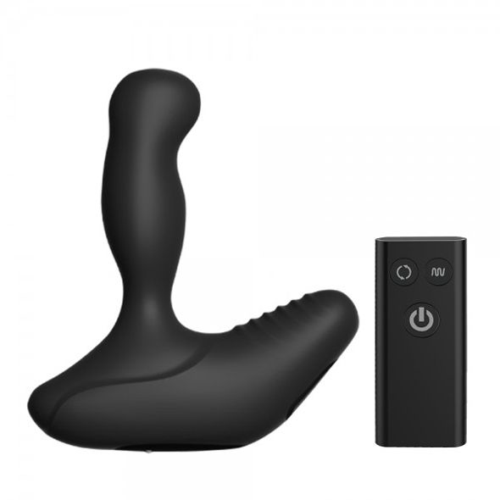 Черный вибромассажер простаты NEXUS REVO STEALTH - 0