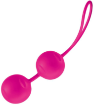 Розовые вагинальные шарики Joyballs Pink - 0