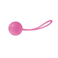 Нежно-розовый вагинальный шарик Joyballs Trend Single - 0