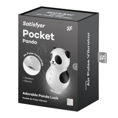 Вакуумный клиторальный массажер Pocket Panda - 1