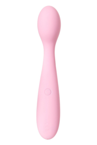 Нежно-розовый клиторальный вибратор Keri - 17 см. - 9