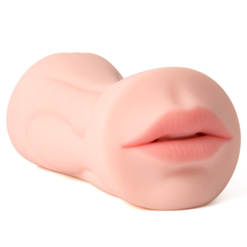 Двусторонний мастурбатор Debby - вагина и ротик - 5
