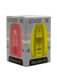 Розовый мастурбатор-яйцо Bisedze - 4