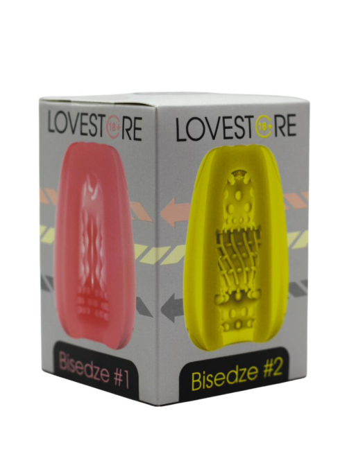 Розовый мастурбатор-яйцо Bisedze - 4