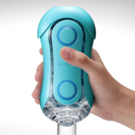 Голубой мастурбатор Tenga Flip ORB Ocean - 1